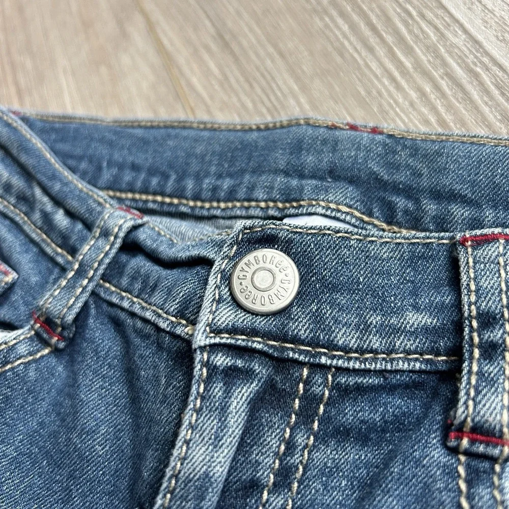 Gymboree 2010 Girls sz 8 Sweet‎ Treats Rose Embroidered Jeans